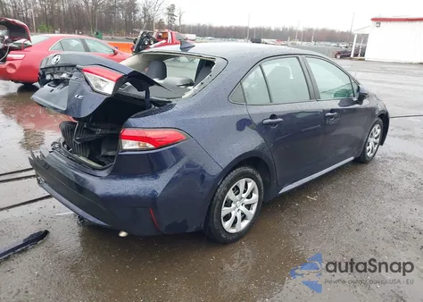 2020 Toyota Corolla Le z USA, uszkodzony, nr VIN 5YFEPRAE8LP108201